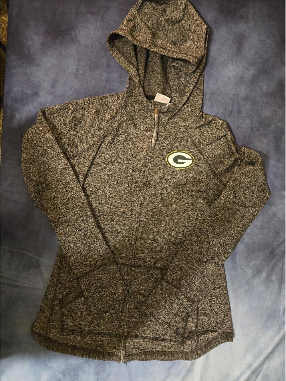 Green bay packers athletic zip up